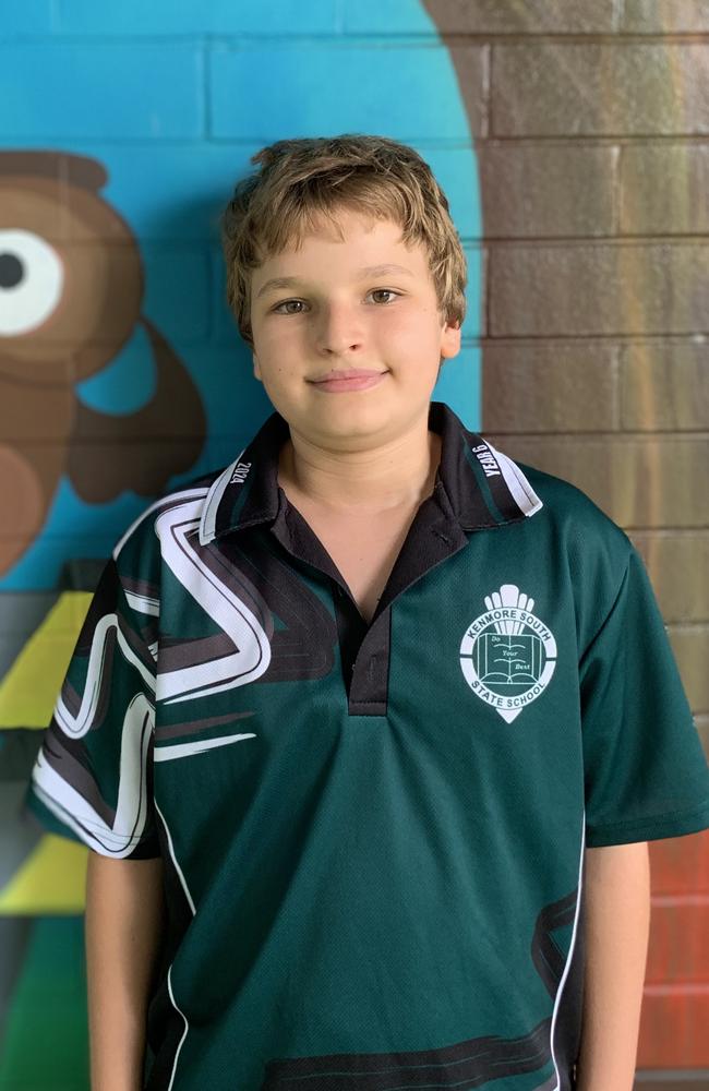 Jack Goranson Cardier, 2024 Kenmore South State School captain. Picture: Contributed