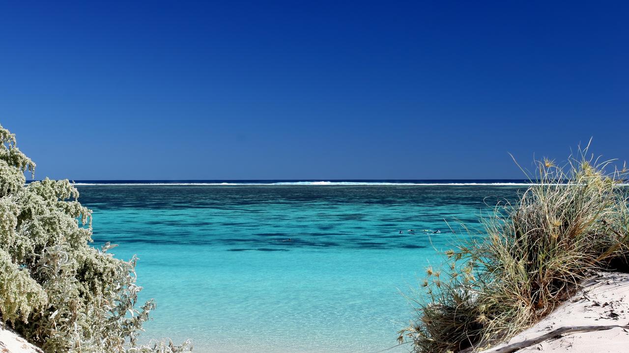 The pristine waters of Ningaloo reef, Western Australia. Picture: istock