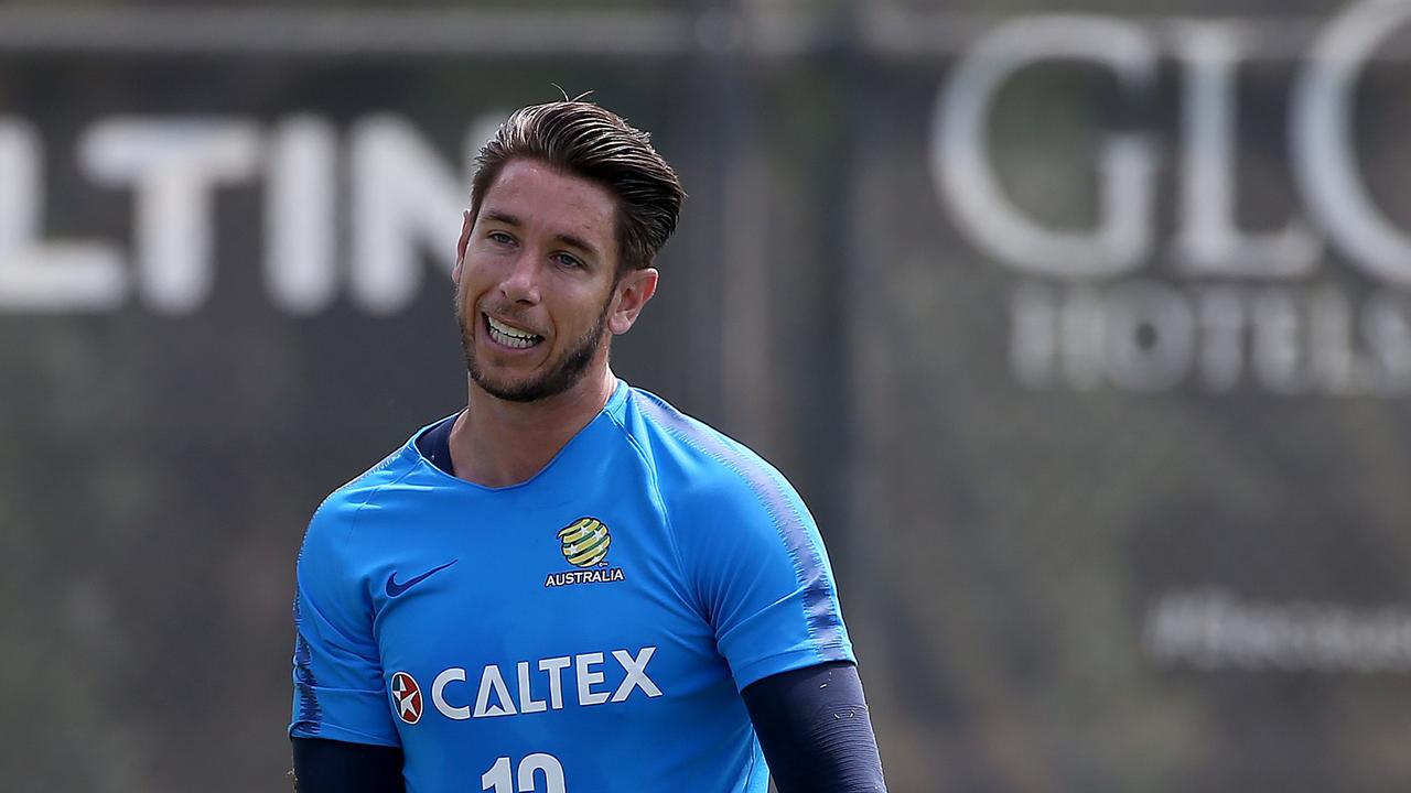 Brad Jones was hospitalised after a sickening collision with a teammate