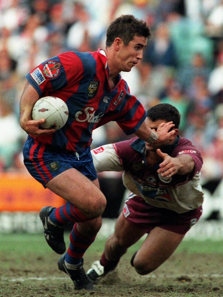 Knights legend Andrew Johns won the ARL grand final.