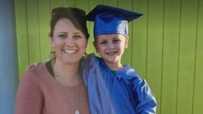 Jessica West, 37, her five-year-old son, Deighton, and their family dog died the fatality near Ballarat.