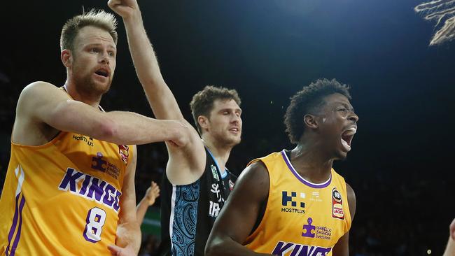 Jae'Sean Tate reacts to a call. Picture: Anthony Au-Yeung/Getty Images