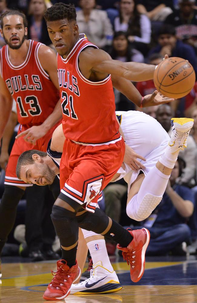 Chicago Bulls guard Jimmy Butler had a huge night for Chicago.