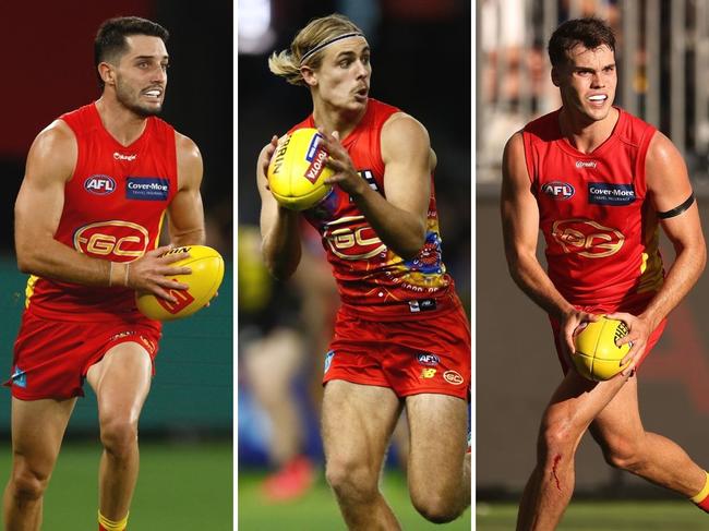 Three players from Gold Coast Suns