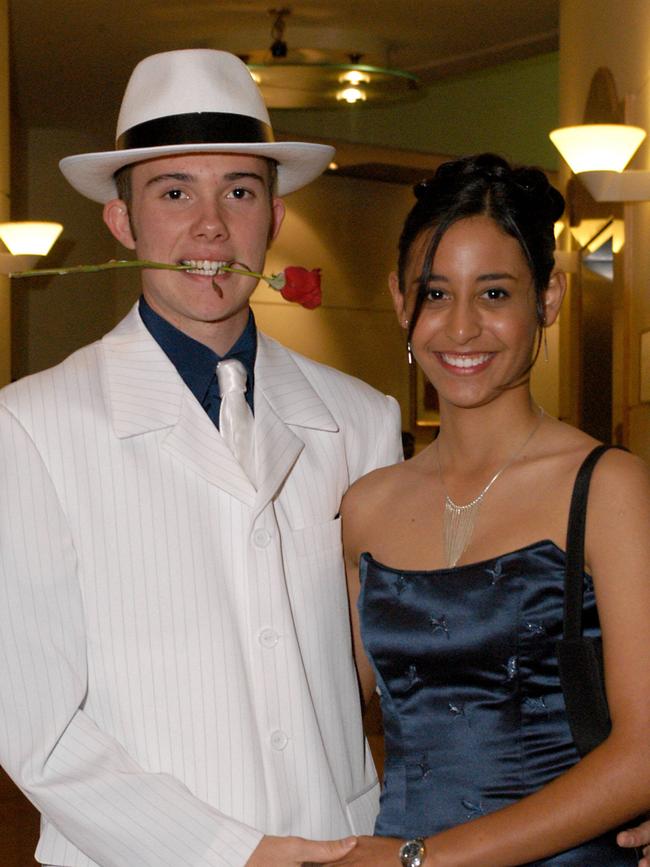 MAY 28, 2005: Reporter: Jasmine Griffiths. Hillcrest Christian College formal at the Crowne Plaza, Surfers Paradise. Luke Godfrey 18 years and Sarah Borg 17 years. PicFiona/Harding