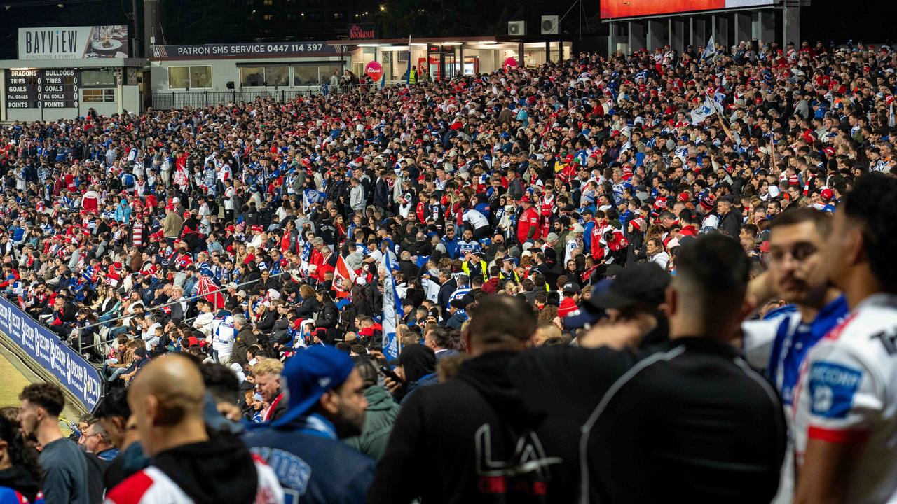 Jubilee Oval will be rocking for the round one NRL clash between the Bulldogs and the Dragons. Picture: Tom Parrish