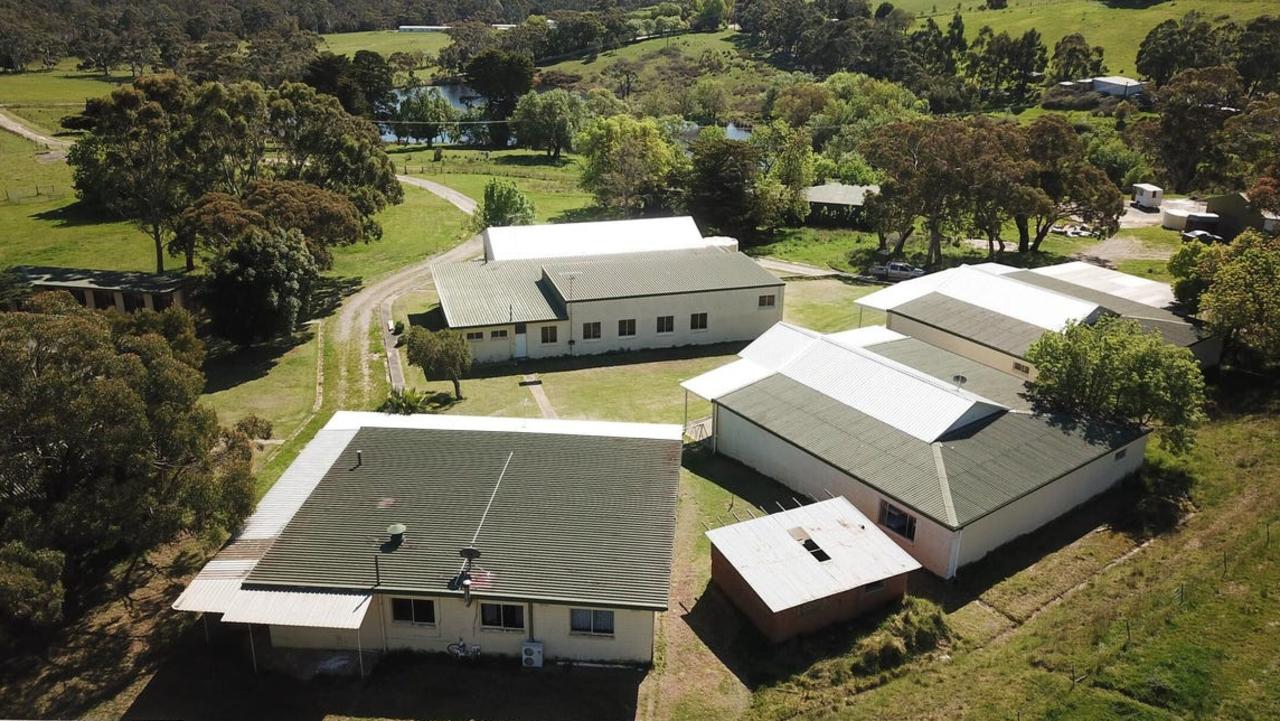 The Kuitpo colony property was once owned by doomsday cult Agape Ministries. Picture: realestate.com.au