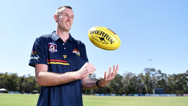 Noosa Tigers senior QAFL head coach Matt Leuenberger. Picture: Patrick Woods.