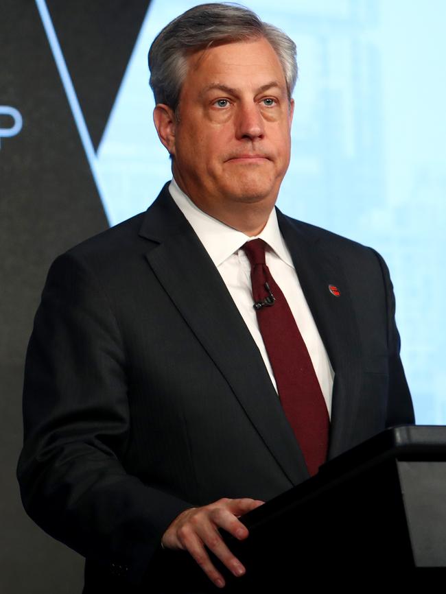 Westpac CEO Brian Hartzer will also face the committee. Picture: Hollie Adams/The Australian