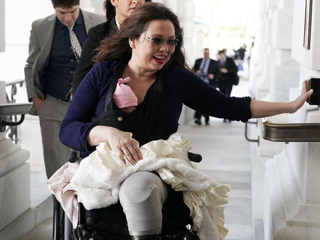 Senator Tammy Duckworth has been championed by VoteVets. Picture: Getty Images