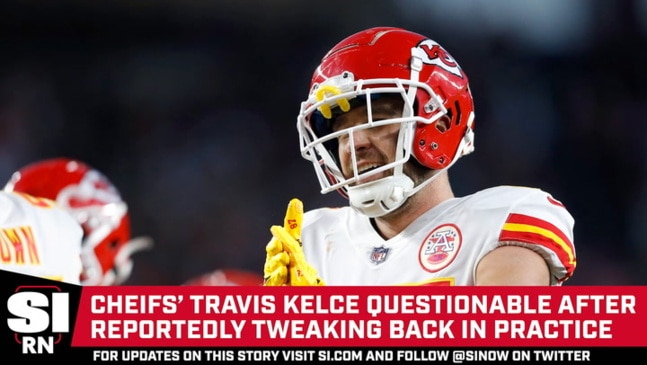 Travis Kelce questionable for AFC Championship game