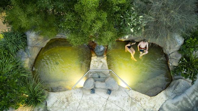 Deep Blue Hot Springs in Warrnambool.