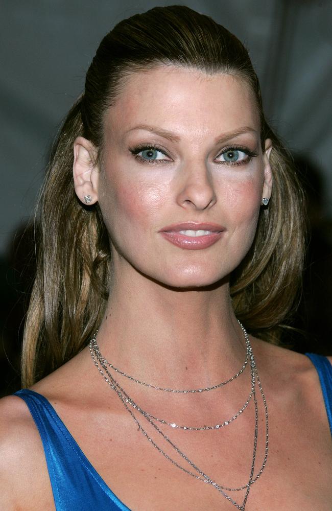 The Canadian supermodel, who rose to prominence in the 1990s, claims a fat-freezing procedure has left her ‘brutally disfigured’. Picture: Evan Agostini/Getty Images