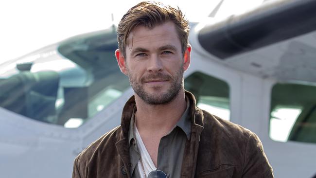 Australia’s Hollywood action star Chris Hemsworth is recognised for his decades-long service to the arts and charities. Picture: Justin Lloyd.