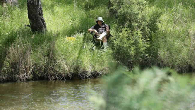 Anglers have been out of luck at Maribyrnong River for nearly two years. Picture: Norm Oorloff