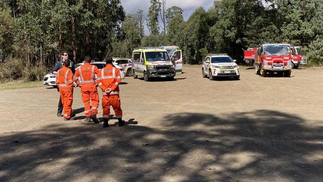 A massive search was launched to find a helicopter after it crashed in March, 2022. Picture: Supplied