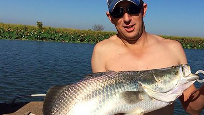 Matt from NSW went fishing at Corroboree with Trevor Robb of Darwin Sportfishing Safaris and landed this thick 80cm barra on a trolled Bomber 15A