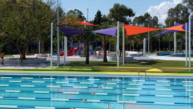 After churning out laps in the 50m pool, there are barbecue facilities to enjoy. Picture: Monique Harmer