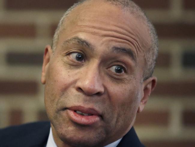 Democratic presidential candidate Deval Patrick. Picture: Elise Amendola