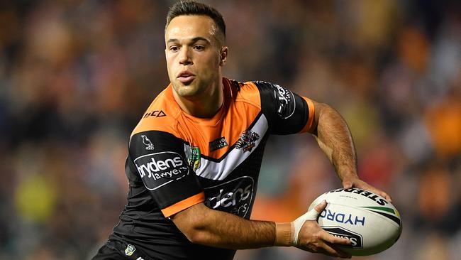 Luke Brooks looks set to build on his promising form for Wests Tigers. Picture: AAP