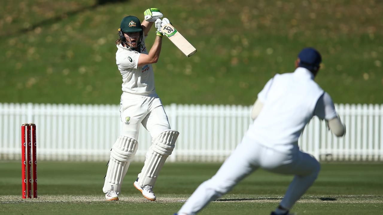 Will Pucovski can expect plenty of short balls if he makes his debut in the first Test in Adelaide. Picture: Jason McCawley/Getty Images