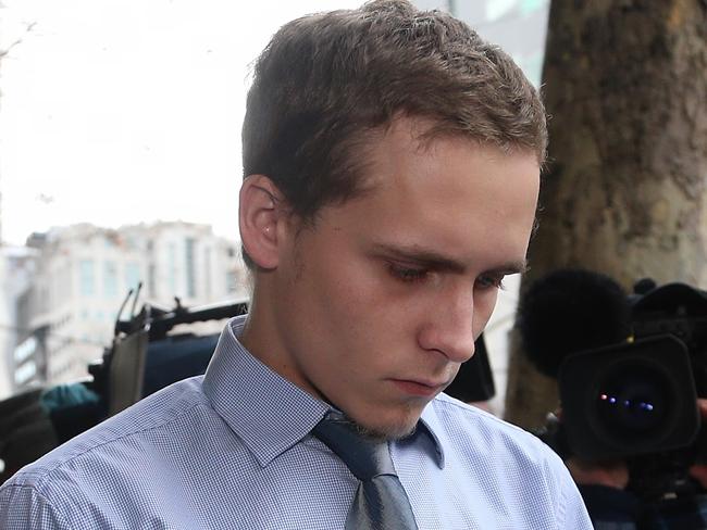 Caleb Jakobsson will be sentenced on May 31. Picture: Hamish Blair