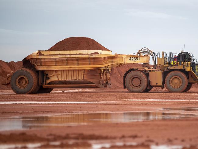 Rio Tinto has completed commissioning of the $2.6 billion Amrun bauxite mine on the Cape York Peninsula in Queensland, Australia. Rio Tinto Amrun Opening in Weipa on March 6, 2019.