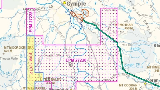 Walla Mines is exploring not far from Amamoor.