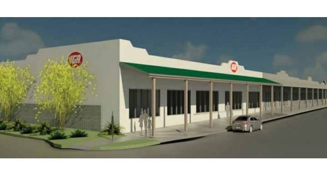 GROWING NEED: The concept design for an extension of the IGA at 4 Jones St, Mooloolah Valley which would bring a wider retail range to the hinterland town.