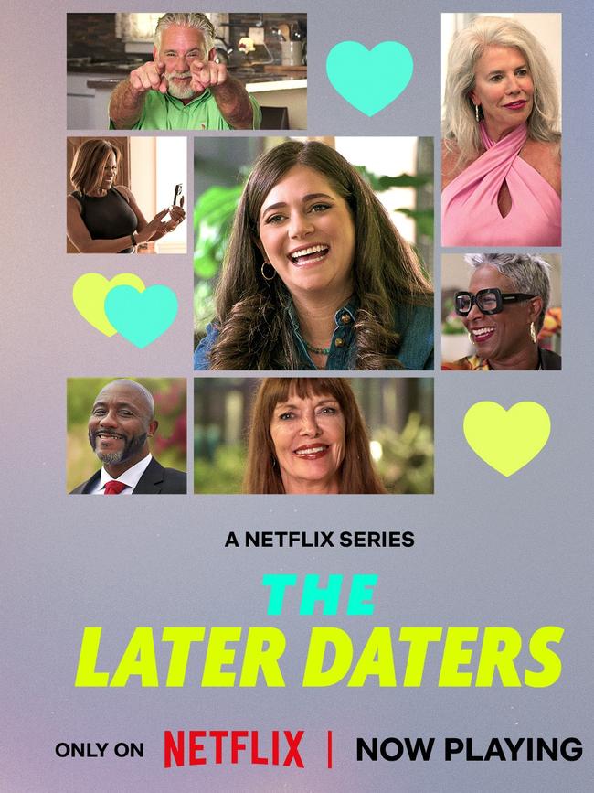 Ury stars in the Netflix show The Later Daters. Photo: Supplied