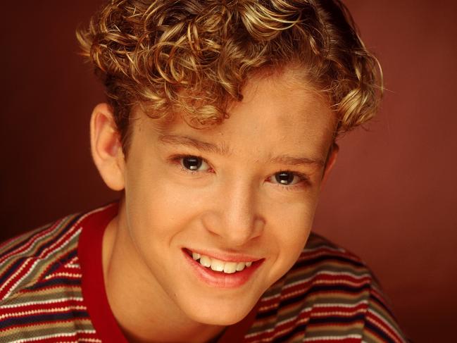 Justin Timberlake pictured in September 1993 when he was a star on the television show The Mickey Mouse Club. Picture: Disney General Entertainment Content via Getty Images