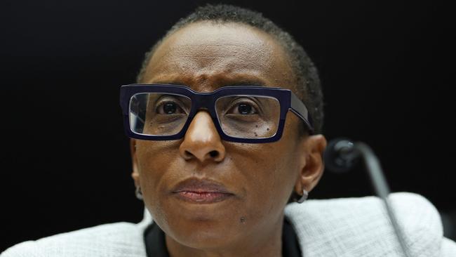 Former Harvard University president Claudine Gay. Picture: AFP