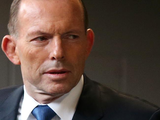 03/08/15 Prime Minister Tony Abbott at the Make a Wish lunch at the Adelaide Entertainment Centre. photo Calum Robertson