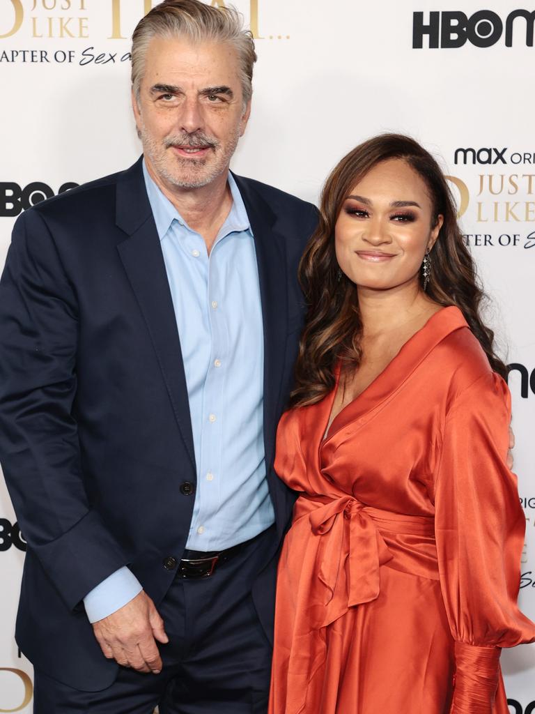 Chris Noth and Tara Wilson.