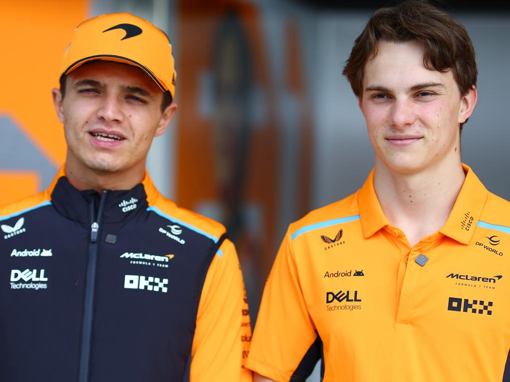 Piastri was a lot closer to his teammate Lando Norris at the Australian Grand Prix than Japan last year. Picture: Clive Rose – Formula 1/Formula 1 via Getty Images