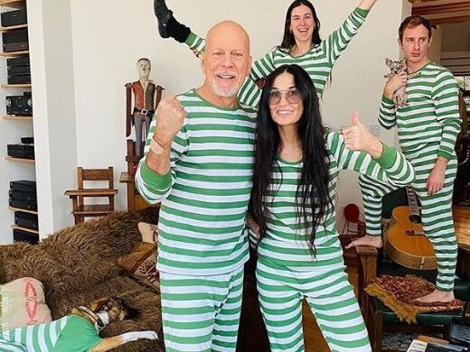 Bruce Willis and Demi Moore were married for 13 years and share three children. Picture: Instagram