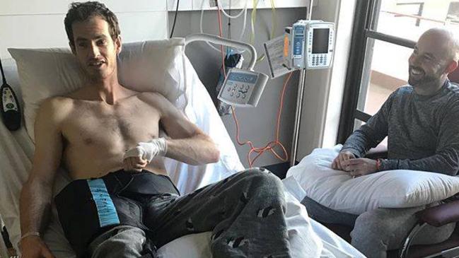 Andy Murray has had hip surgery