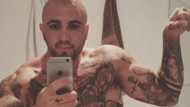 Alleged Rebels Logan chapter boss Joshua John Lucey. Picture: Facebook