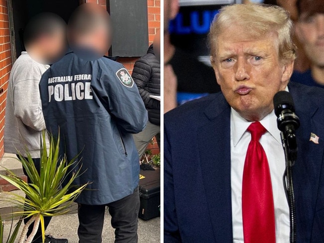 The attempted assassination of Donald Trump highlights the huge amount of danger Australian Federal Police officers put themselves in, according to the union, as a bitter pay dispute emerges. Picture: Supplied