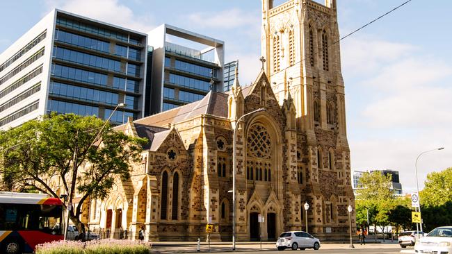 St. Francis Xavier's Catholic Cathedral on Waymouth Street. Picture: Morgan Sette