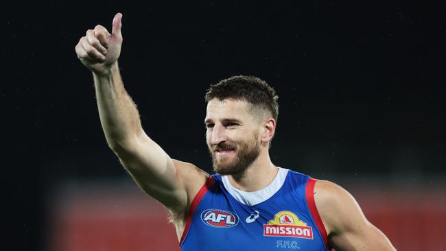 It was a Bontempelli blinder. Photo by Mark Metcalfe/AFL Photos/via Getty Images