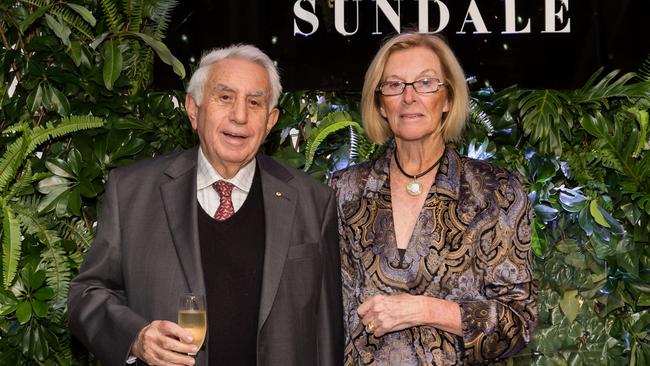 HARRY Triguboff and wife Rhonda at the Sundale launch.