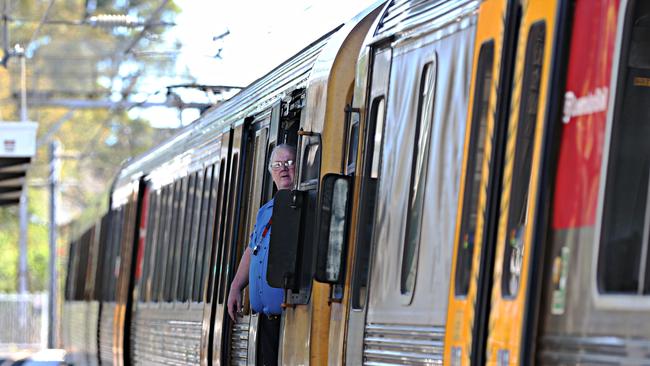 Taringa Train Station. Picture: Annette Dew