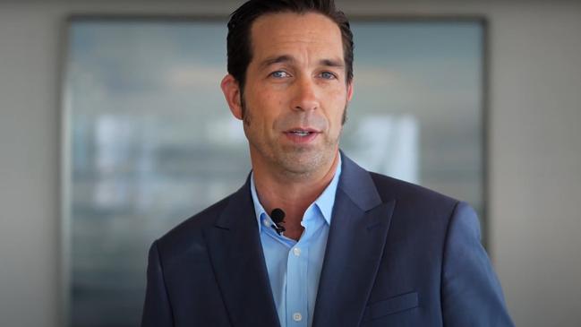 Adelaide-born, Miami-based realtor Julian Gabraith Johnston. Picture: YouTube
