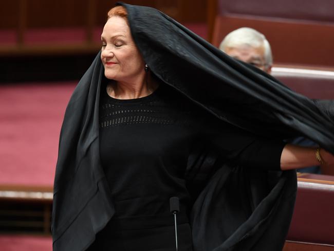 Pauline Hanson Burqa In Senate: Could Lead To ‘time Out’ Rule, Dress ...