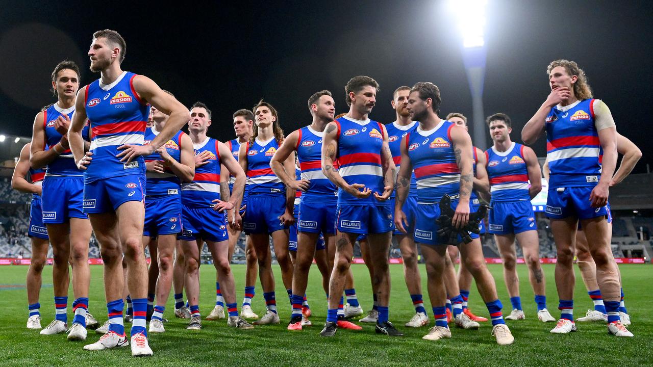 AFL news 2023: Western Bulldogs struggle to limp defeat against  mid-strength Geelong outfit