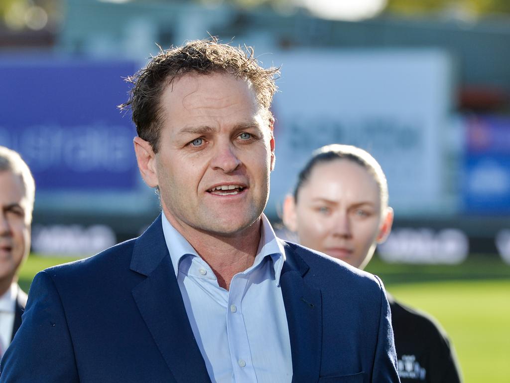 Josh Mahoney is the AFL’s new general manager of football performance. Picture: NewsWire / Brenton Edwards