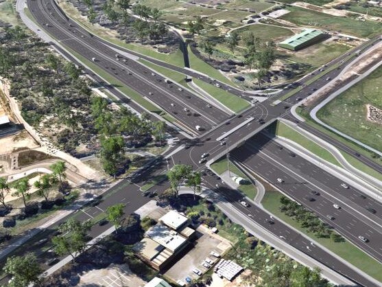 Concept designs have been released for the new Majors Rd interchange