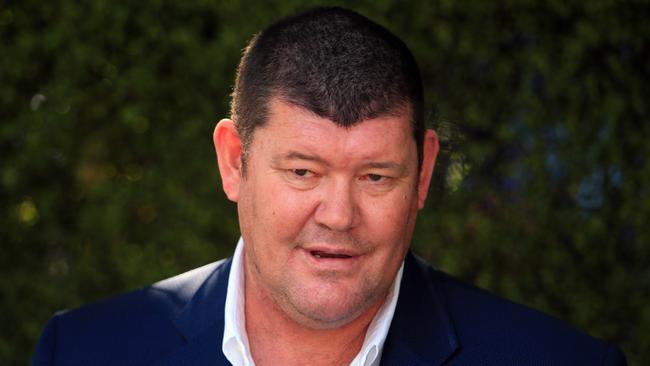 James Packer hasn’t had a payout from Crown since the 30c interim dividend in early 2020, which was worth $73m to him at the time. Picture: Aaron Francis