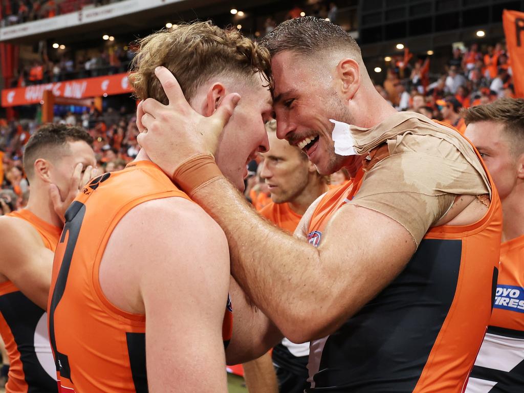 The Giants and Swans are two of the competition heavyweights in 2024 but their Sydney fans have missed out early in the season. Picture: Matt King/AFL Photos/via Getty Images